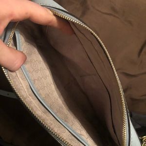 Michael Korda Light blue cross body